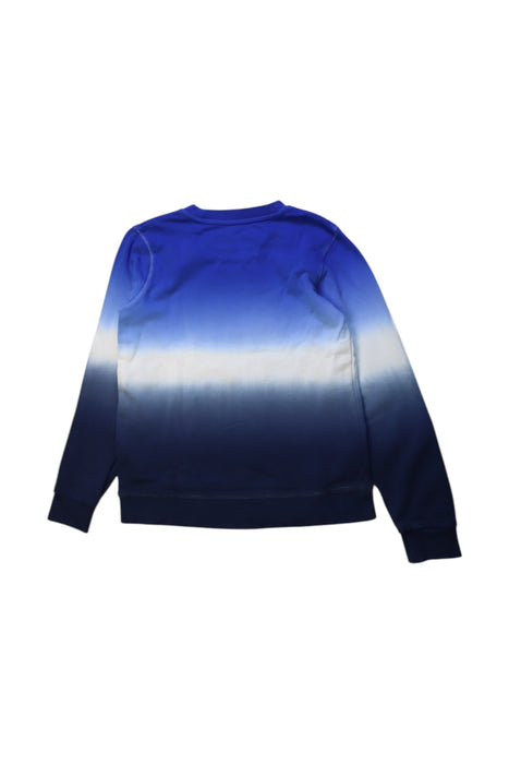 A Blue Crewneck Sweatshirts from Boden in size 8Y for boy. (Back View)