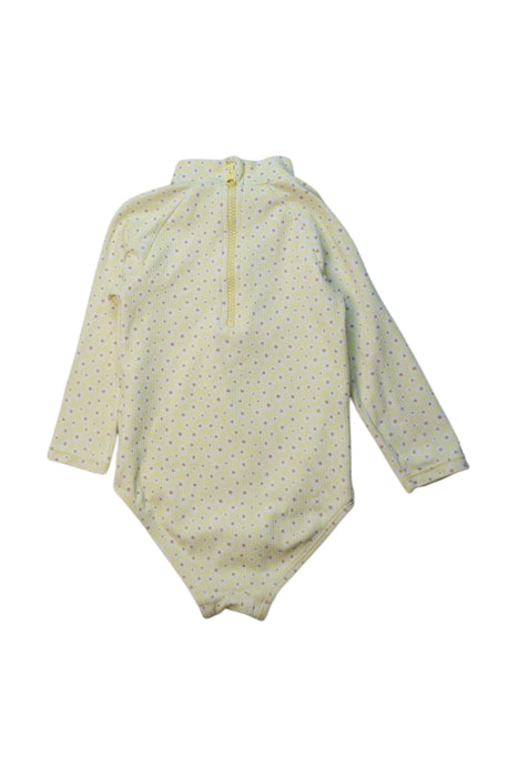 A Multicolour Long Sleeve Bodysuits from Seed in size 2T for girl. (Back View)