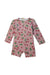 A Pink Swimsuits from Kuling in size 18-24M for girl. (Front View)