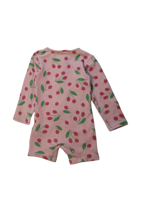 A Pink Swimsuits from Kuling in size 18-24M for girl. (Back View)