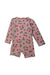 A Pink Swimsuits from Kuling in size 18-24M for girl. (Back View)