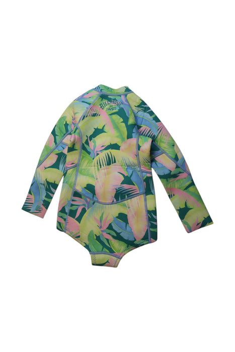 A Multicolour Rash Guards from Billabong in size 4T for girl. (Back View)