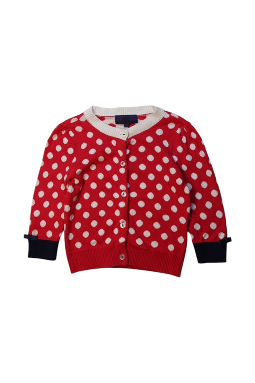 A Red Cardigans from Nicholas & Bears in size 3T for girl. (Front View)