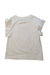 A White Short Sleeve T Shirts from Moschino in size 3T for girl. (Back View)