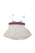 A Multicolour Sleeveless Tops from Crewcuts in size 4T for girl. (Front View)