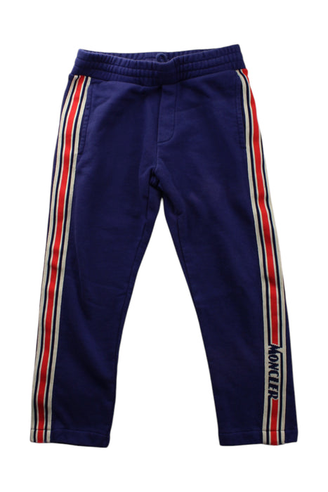 A Blue Casual Pants from Moncler in size 6T for neutral. (Front View)