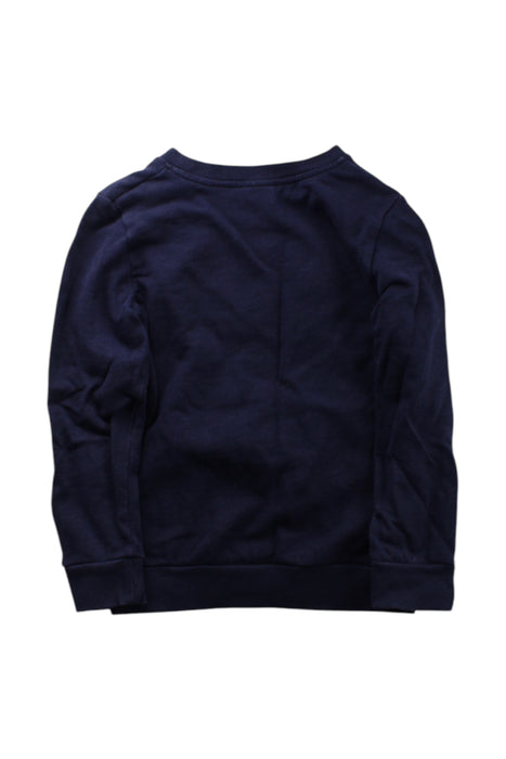 A Navy Crewneck Sweatshirts from Seed in size 7Y for neutral. (Back View)