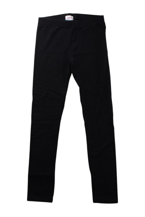 A Black Leggings from Seed in size 8Y for girl. (Front View)