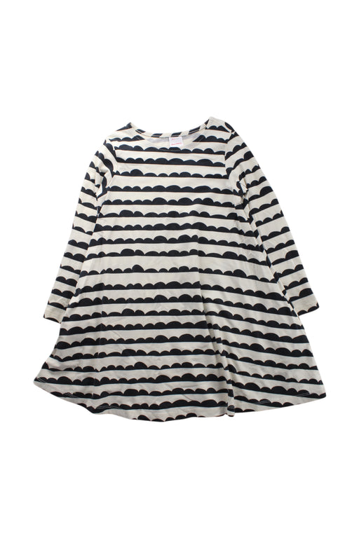 A Black Long Sleeve Dresses from Hanna Andersson in size 6T for girl. (Front View)