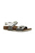 A Metallic Sandals from Birkenstock in size 6T for neutral. (Front View)