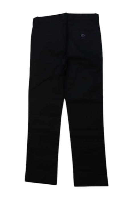 A Black Dress Pants from Crewcuts in size 5T for boy. (Back View)