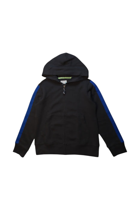 A Black Hooded Sweatshirts from Crewcuts in size 8Y for boy. (Front View)