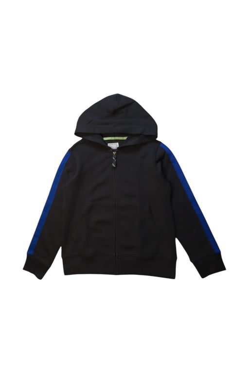 A Black Hooded Sweatshirts from Crewcuts in size 8Y for boy. (Front View)