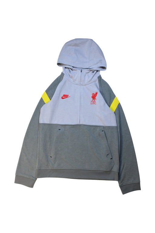 A Multicolour Hooded Sweatshirts from Nike in size 10Y for boy. (Front View)