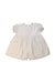 A Multicolour Short Sleeve Dresses from La Coqueta in size 3T for girl. (Back View)