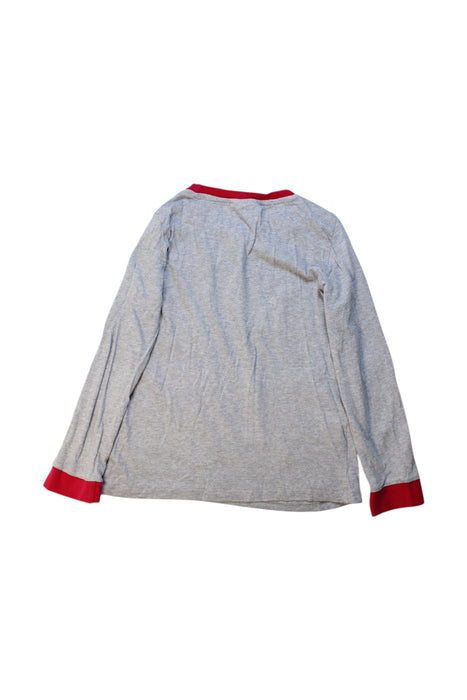 A Grey Long Sleeve Tops from The Little White Company in size 7Y for neutral. (Back View)