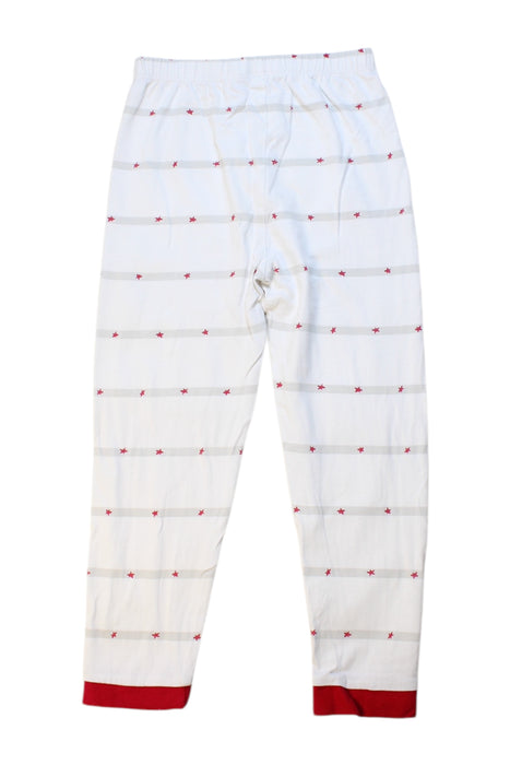 A White Casual Pants from The Little White Company in size 3T for neutral. (Back View)
