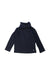 A Navy Long Sleeve Tops from Petit Bateau in size 3T for girl. (Front View)