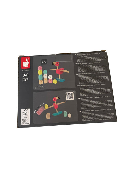 A Multicolour Wooden Toys from Janod in size 3T for neutral. (Back View)