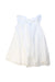 A White Sleeveless Dresses from Dior in size 4T for girl. (Front View)