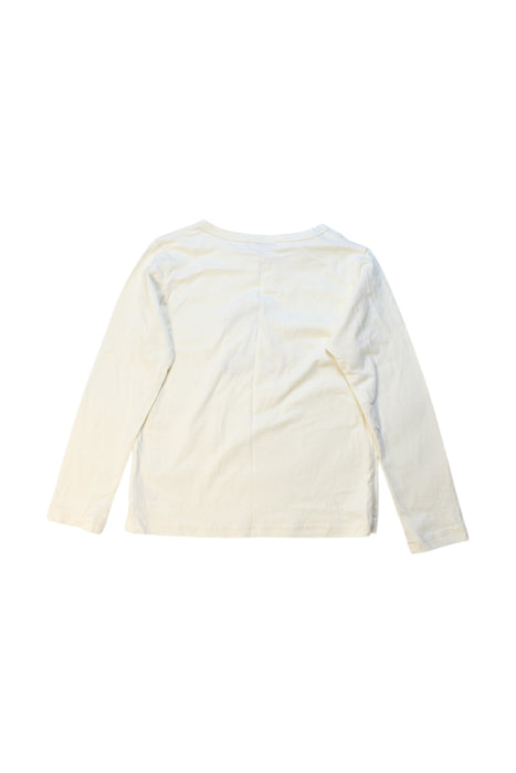 A White Long Sleeve T Shirts from Bonpoint in size 4T for girl. (Back View)