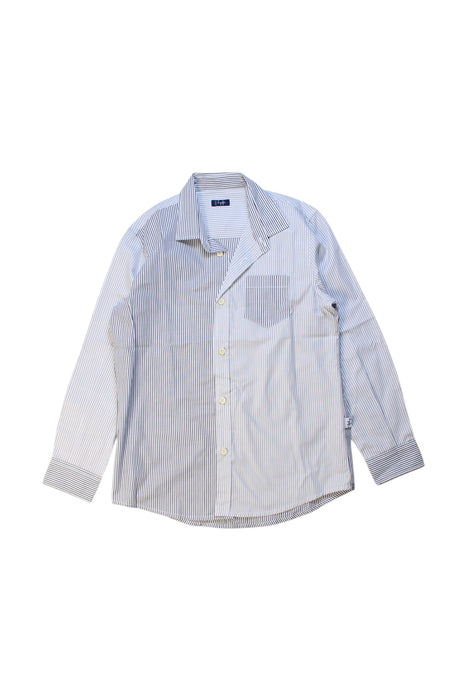 A White Long Sleeve Shirts from Il Gufo in size 8Y for boy. (Front View)