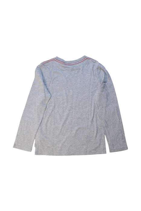A Grey Long Sleeve T Shirts from Paul Smith in size 8Y for boy. (Back View)