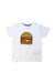 A White Short Sleeve T Shirts from Mostly Heard Rarely Seen in size 8Y for boy. (Front View)