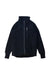 A Navy Zippered Sweatshirts from Polarn O. Pyret in size 8Y for boy. (Front View)