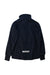 A Navy Zippered Sweatshirts from Polarn O. Pyret in size 8Y for boy. (Back View)