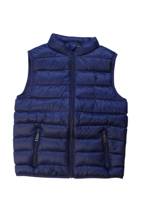 A Navy Outerwear Vests from Polo Ralph Lauren in size 7Y for neutral. (Front View)