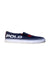 A Navy Slip Ons from Polo Ralph Lauren in size 10Y for boy. (Front View)