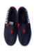 A Navy Slip Ons from Polo Ralph Lauren in size 10Y for boy. (Back View)