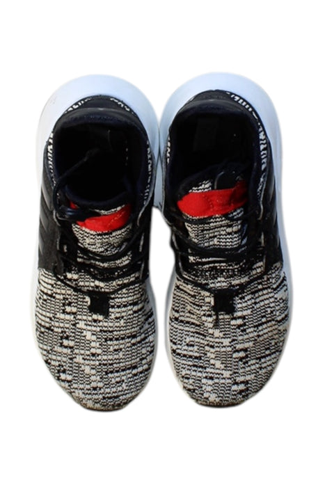 A Black Sneakers from Adidas in size 6T for boy. (Back View)