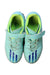A Blue Cleats/Soccer Shoes from Adidas in size 7Y for neutral. (Back View)