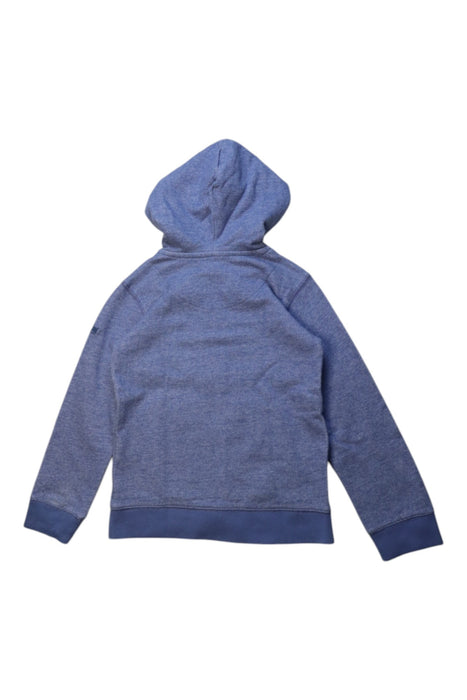 A Blue Zippered Sweatshirts from Boden in size 4T for boy. (Back View)