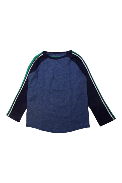 A Blue Long Sleeve T Shirts from Johnnie b in size 6T for boy. (Front View)