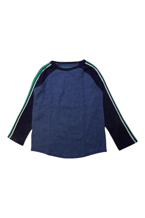 A Blue Long Sleeve T Shirts from Johnnie b in size 6T for boy. (Front View)