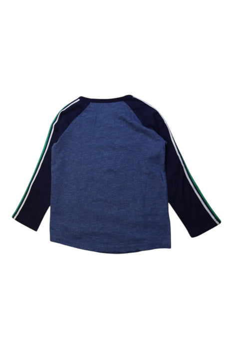 A Blue Long Sleeve T Shirts from Johnnie b in size 6T for boy. (Back View)