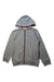 A Grey Zippered Sweatshirts from Boden in size 7Y for boy. (Front View)