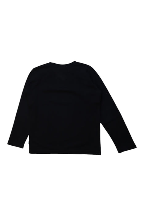 A Black Long Sleeve T Shirts from City Threads in size 6T for boy. (Back View)