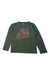 A Green Long Sleeve T Shirts from City Threads in size 5T for boy. (Front View)