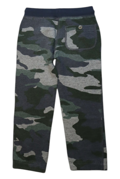 A Green Sweatpants from Crewcuts in size 5T for boy. (Back View)
