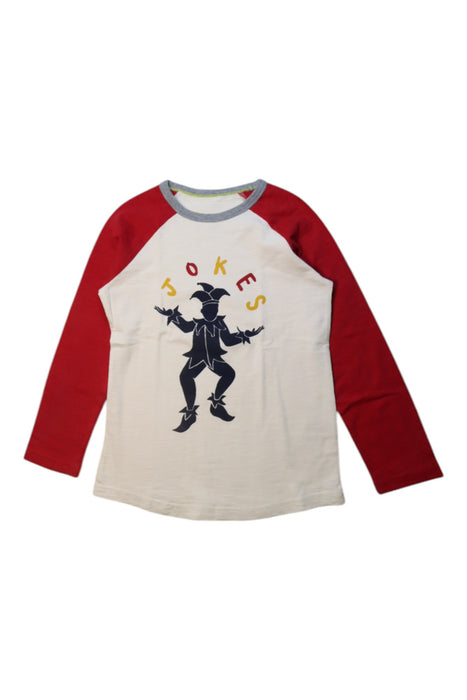 A Red Long Sleeve T Shirts from Johnnie b in size 6T for boy. (Front View)