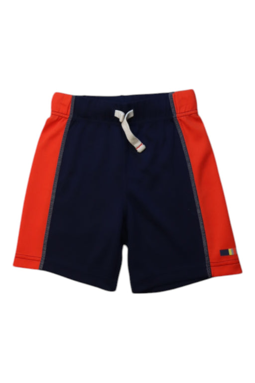 A Navy Swim Shorts from Boden in size 5T for boy. (Front View)