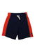 A Navy Swim Shorts from Boden in size 4T for boy. (Front View)