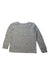 A Grey Long Sleeve Tops from Crewcuts in size 4T for boy. (Back View)