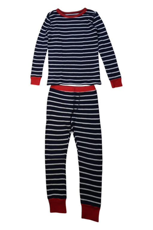 A Navy Pyjama Sets from Crewcuts in size 5T for boy. (Front View)