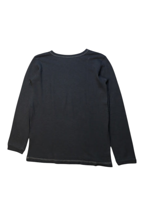A Black Long Sleeve T Shirts from Crewcuts in size 4T for boy. (Back View)
