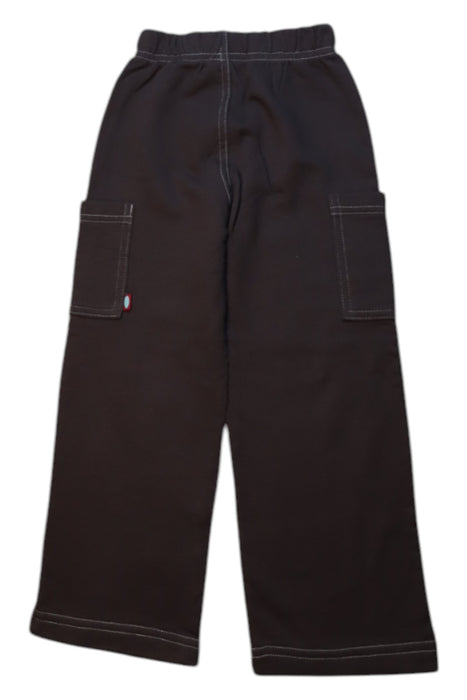 A Black Casual Pants from City Threads in size 4T for boy. (Back View)